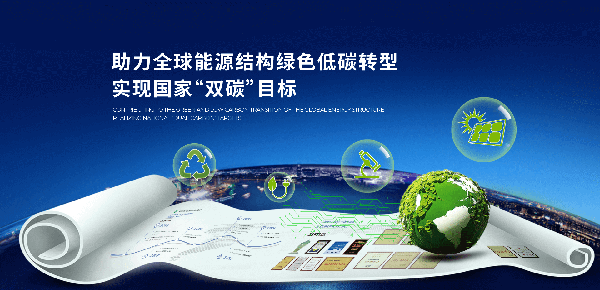 助力全球能源结构绿色低碳转型实现国家“双碳”目标