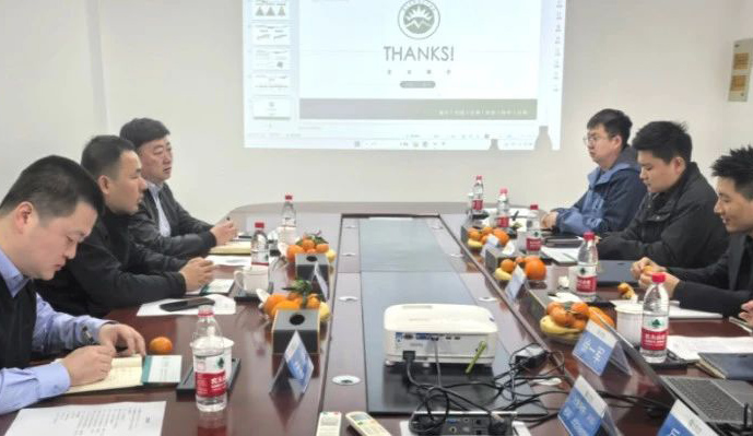 山东省德州市庆云县政府领导来访交流